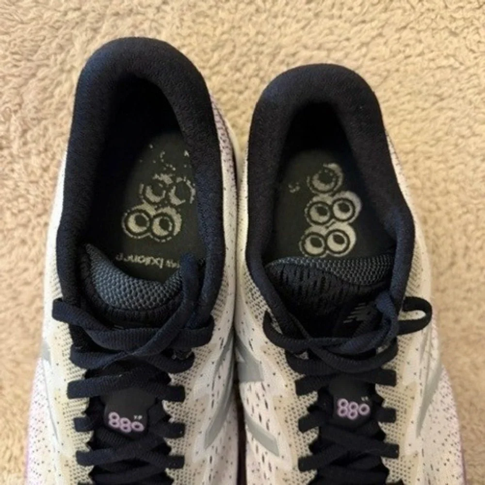 New Balance 880v9 Womens Running Shoes White Purple W880WT9 Size 10.5
